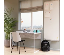 Купить - стол ПК  Письменный стол Fenster Школьный Белый 74x120x60 ДСП Урбан