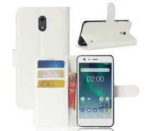 Купить - чехол для смартфона  Чехол-книжка Litchie Wallet для Nokia 2 Белый