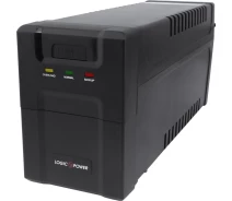 Купить - источник бесперебойного питания  LogicPower 650VA-P, Lin.int., AVR, 2 x евро, пластик
