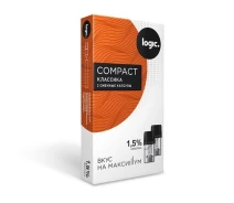 Купить - аксессуар для электронных сигарет  Картриджи Logic Compact American Tobacco для POD систем 1.5% 2 шт (Американская смесь, вкус классического табака)