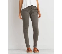 Купить - женские джинсы  Джинсы Jegging American Eagle AE4742W 6 Оливковый