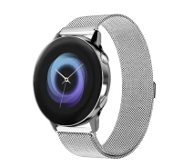 Купить - аксессуар к смарт-чсасам  Браслет для Samsung Galaxy Watch Active | Active 2 миланская петля 20mm Ремешок Серебристый BeWatch (1010218)