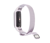 Купить - аксессуар к смарт-чсасам  Браслет для Mi Band 3 | Mi Band 4 миланская петля с магнитной застежкой Ремешок Лаванда BeWatch (1041210)