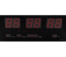 Купить - настенные часы  Часы настенные LED Number Clock 3615 красные