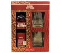 Купить - виски  Виски Hankey Bannister Original 0.7л 40% в коробке + 2 стакана