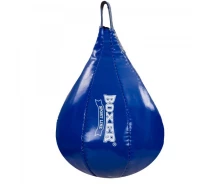 Купить - боксерскую грушу и мешок  Груша набивная Каплевидная подвесная BOXER 1014-02 Капля малая, синий (DS0002482)