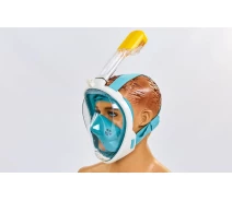 Купить - маска для дайвинга  Маска для дайвинга Swim One M2068G белый-бирюзовый (PL000079)
