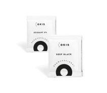 Купить - краску для бровей и ресниц  Саше для бровей DEEP BLACK с окислителем с экстрактом хны OKIS BROW 15 мл (0095459)