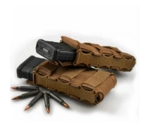 Купить - кобуру для пистолета  Подсумок под магазины АК / AR ";Колчан"; Pancer Protection койот
