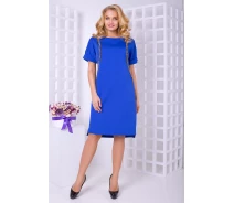 Купить - повседневное платье  Платье "Лучера" (электрик) 50 (XL)