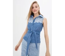 Купить - женскую рубашку  Рубашка "Лайма" 42-44 (XS-S)