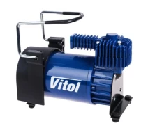 Купить - автокомпрессор  Компрессор "ViTOL" K-55 150psi / 23Amp / 50л / шланг 5,0м / клеммы