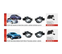 Купить - автофару  Фары доп. модель Nissan Maxima / Cefiro / Qashqai / Teana / Micra / NS-034-1 / эл.проводку