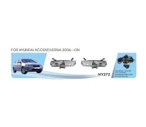 Купить - автофару  Фары доп. модель Hyundai Accent / Verna 2006-10 / HY-272W / 881-27W / эл.проводку