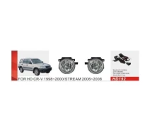 Купить - автофару  Фары доп. модель Honda CRV / 1998-00 / HD-192-W / H3-12V55W / эл.проводку