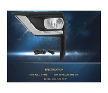 Купить - автофару  Фары доп. модель Toyota Prado FJ150 2017- / TY-946A / H11-55W / эл.проводку