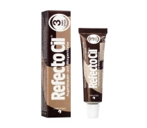 Купить - краску для бровей и ресниц  Краска для бровей и ресниц Refectocil №3 - натуральный коричневый,15 мл (0064458)