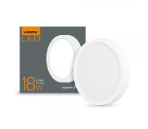 Купить - светильник потолочный  Потолочный светильник VIDEX 18W 5000K 220V (VL-DLRS-185)