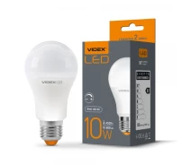 Купить - лампу  Лампа светодиодная VIDEX A60eD 10W E27 4100K 220V диммерная (VL-A60eD-10274)
