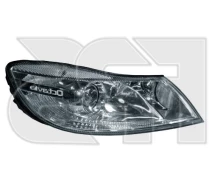 Купить - автофару  Фара передняя SKODA OCTAVIA (A5) 09-13 правая, с лого Octavia, электр. регулир. 6409 R4-P