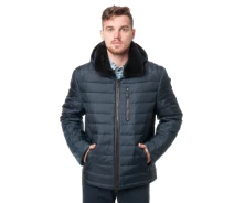 Купить - куртку мужскую  Зимняя куртка HARRY BERTOIA 56 темно-синий 16T6983AM-Y