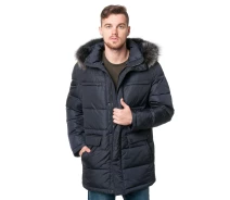 Купить - куртку мужскую  Зимняя куртка HARRY BERTOIA 58 темно-синий 17M7917AM-R