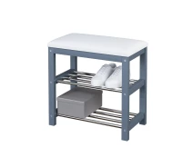 Купить - пуф и банкетку  Банкетка Fenster Премьера Мини Серый Белый