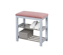 Купить - пуф и банкетку  Банкетка Fenster Премьера Мини Светло-серый Розовый