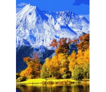 Купить - картину по номерам  Картина по номерам. Rainbow Art "Живописные горы" GX34600-RA     