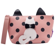Купить -  Пенал PUSSY CAT 21x12x7 см розовый (декор: кот с подвижным хвостом) (ZB702208)