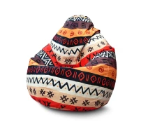 Купить - бескаркасную мебель  Кресло мешок груша iPuff ''Etno 1'' XXL (90х125 см)