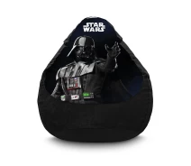 Купить - бескаркасную мебель  Кресло мешок iPuff ''Star Wars. Darth Vader'' Флок XXXL (100х135 см) Черный