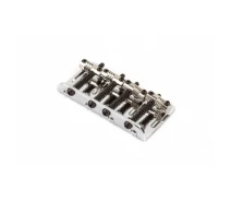 Купить - бридж для гитары  Бридж FENDER AMERICAN DELUXE 4-STRING BASS BRIDGE ASSEMBLY CHROME