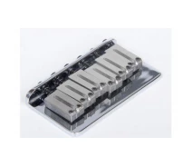 Купить - бридж для гитары  Бридж FENDER BRIDGE ASSEMBLY FOR AMERICAN HARDTAIL STRAT '86-'07 CROME