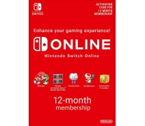 Купить - игру для приставки и ПК  Nintendo Switch Online Gift Card 12 месяцев EU-регион
