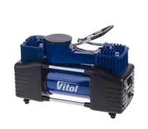 Купить - автокомпрессор  Компрессор "ViTOL" K-72 150psi / 25Amp / 90л / 2 цилиндра / шланг 5,0м / клеммы