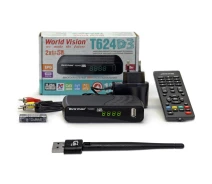 Купить - ТВ-тюнер  World Vision T624D3 + USB Wi-Fi адаптер