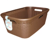 Купить -  Корзина для белья Curver RATTAN STYLE 45л (00708)