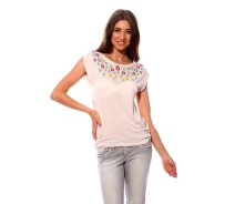 Купить - женскую футболку  Футболка к.р. 1510.113 Pink Woman, 1510.113, Бежевий, S