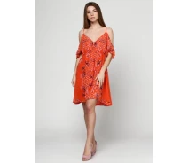 Купить - повседневное платье  Платье JG007936 Juicy Couture, JG007936, Красный в цветочек, 10