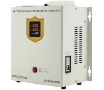 Купить - стабилизатор напряжения  Стабилизатор напряжения LogicPower LP-W-5000RD(3000Вт / 7 ступ)(10353)
