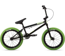 Купить - велосипед и аксессуар  Велосипед 16" Stolen AGENT 16.25" 2021 BLACK W/ NEON GREEN TIRES(SKD-82-32)