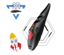 Купить - 3D-ручку  3D ручка Constract Toys 9902 с Трафаретами Черный