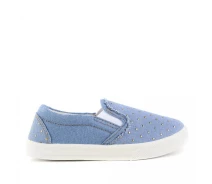 Купить - детский слипон  Слипоны BOSTON голубые Shine для детей, OLDCOM Олдком