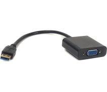 Купить - адаптер и кабель  Кабель PowerPlant USB 3.0 M - VGA F (CA910380)