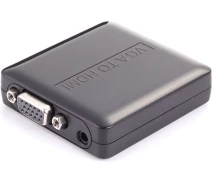Купить - адаптер и кабель  Конвертер PowerPlant HDMI - VGA + R/L (HDCVGA02-M) (CA911493)
