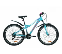 Купить - велосипед и аксессуар  26" FORMULA ELECTRA 2020, х15,5 Рама, Бело-голубойй, ES1160