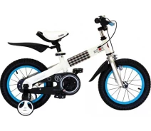Купить - велосипед и аксессуар  Велосипед ROYALBABY 16 BMX ST "BUTTONS" 9" Белый с голубым (04210)