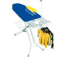 Купить - гладильную доску  Доска гладильная Eurogold, подставка для утюга, металлическая основа, 120х42 см