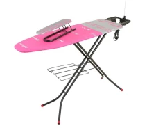 Купить - гладильную доску  Доска гладильная Eurogold, подставка для утюга, металлическая основа, 120х38 см